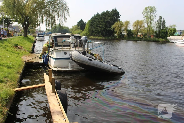 Onderzoek naar oppervlaktewater na verontreiniging