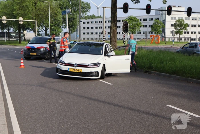 Twee auto's betrokken bij botsing