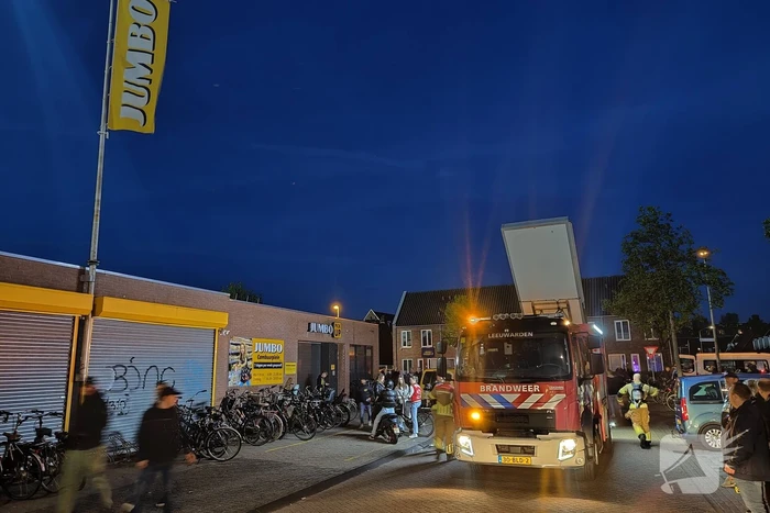 Brandweer ingezet voor mogelijke dakbrand