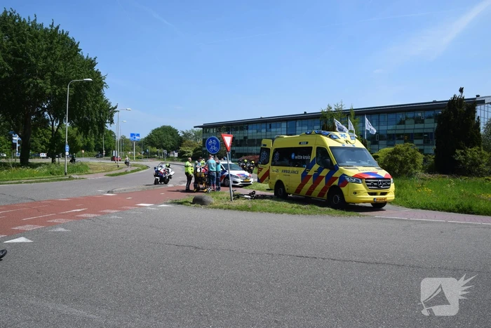 Fietser gewond bij ongeval op oversteekplaats