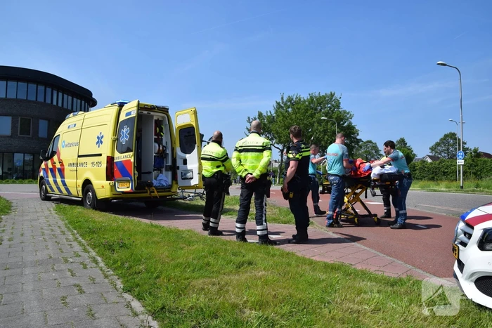 Fietser gewond bij ongeval op oversteekplaats