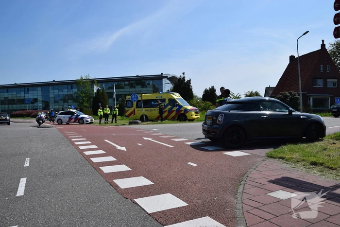 Fietser gewond bij ongeval op oversteekplaats