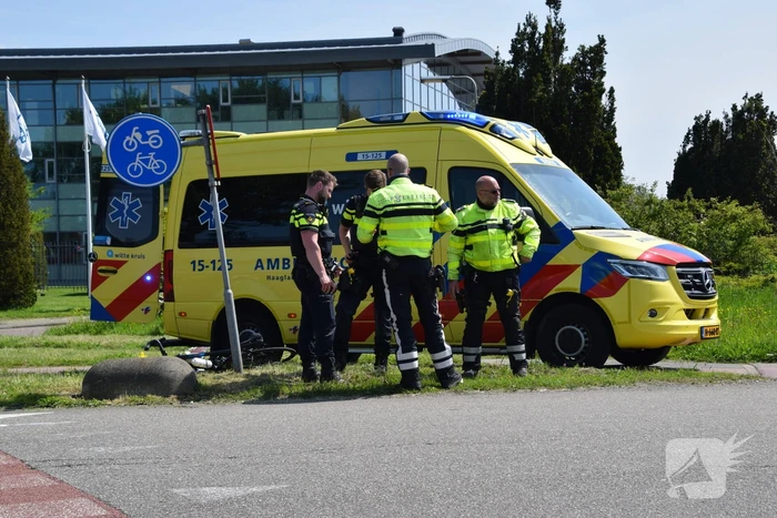 Fietser gewond bij ongeval op oversteekplaats
