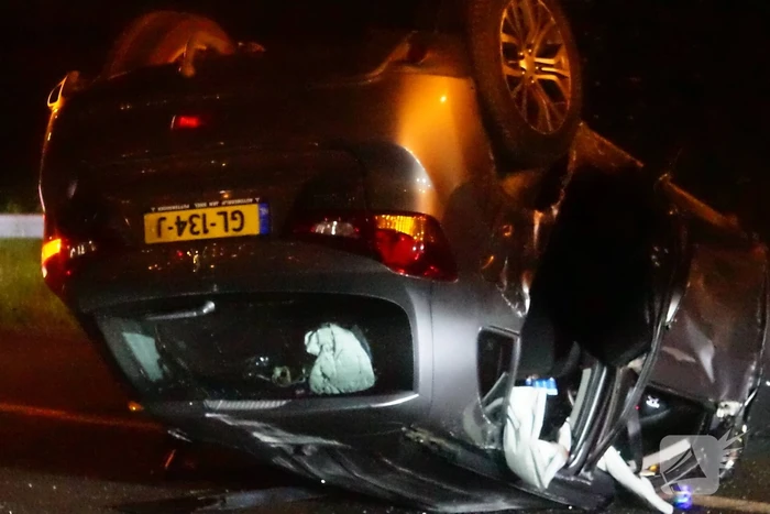 Twee voertuigen betrokken bij zwaar ongeval
