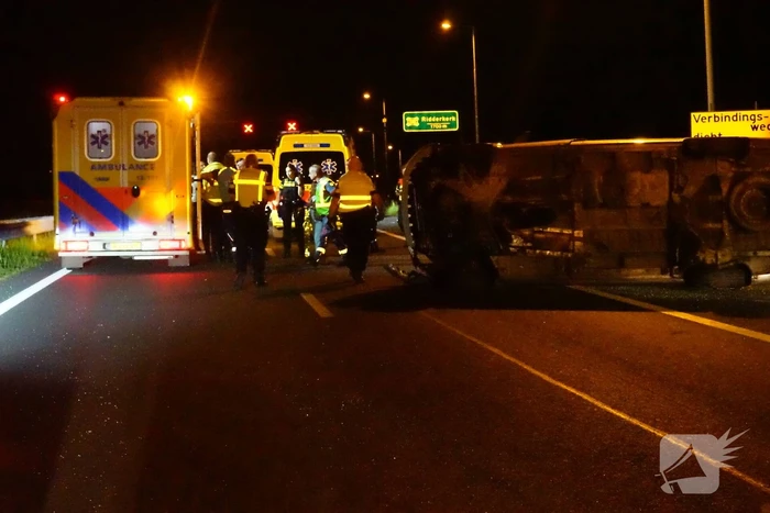 Twee voertuigen betrokken bij zwaar ongeval