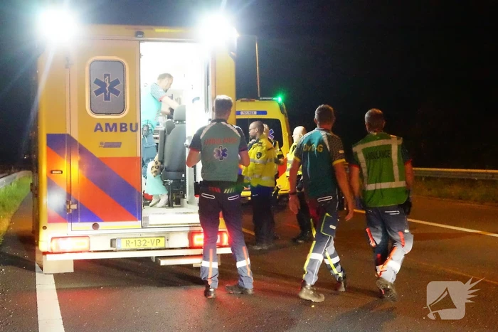 Twee voertuigen betrokken bij zwaar ongeval