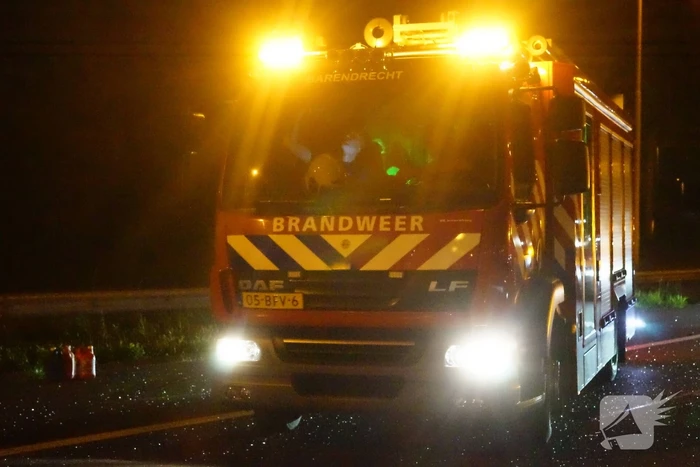 Twee voertuigen betrokken bij zwaar ongeval