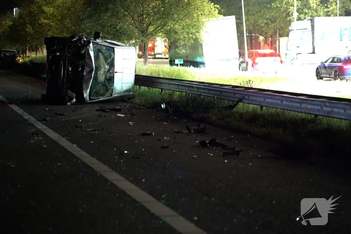 ongeval rijksweg a28 l 127,4 veeningen