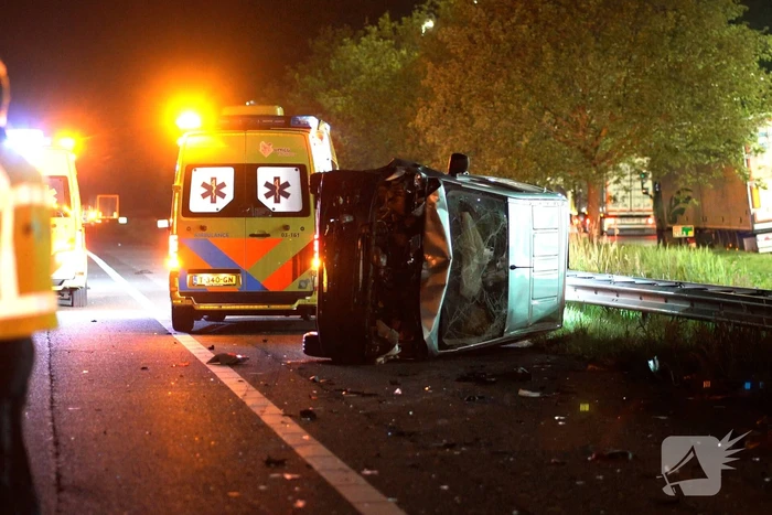 Gewonden na nachtelijk ongeluk