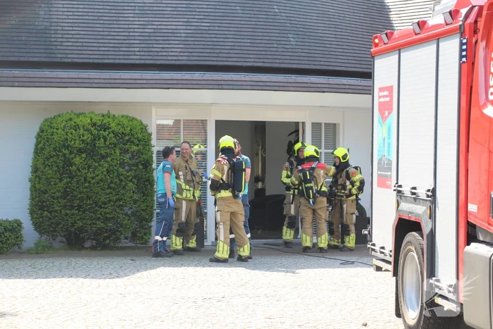 Woning geventileerd na vreemde lucht