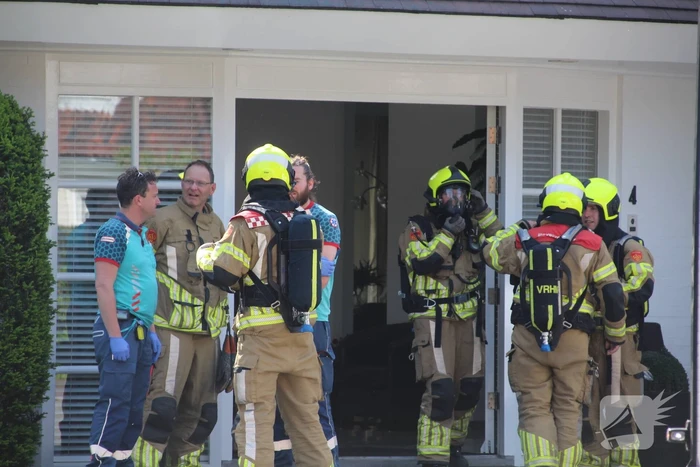 Woning geventileerd na vreemde lucht