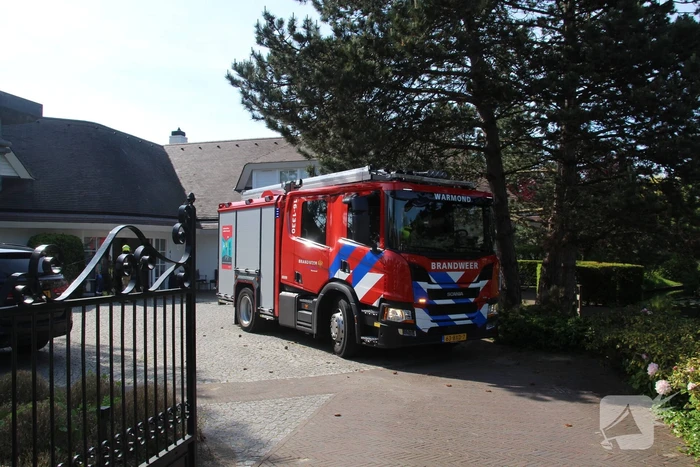 Woning geventileerd na vreemde lucht