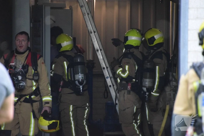 Brand door mogelijk warmtewisselaar