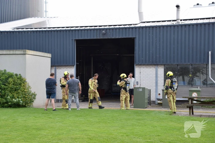 Brand door mogelijk warmtewisselaar