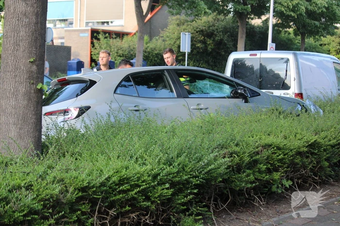 Automobilist die onwel raakt veroorzaakt ravage