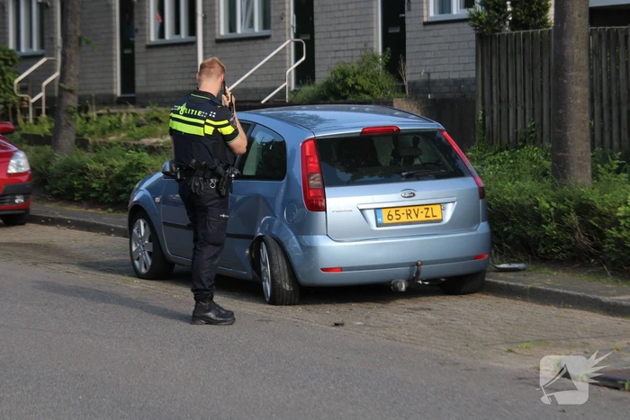 Automobilist die onwel raakt veroorzaakt ravage