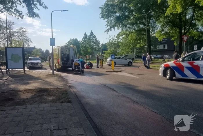 Fietser gewond bij aanrijding met automobilist