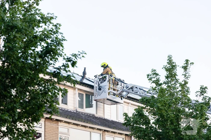 Enorme schade na explosie in woning