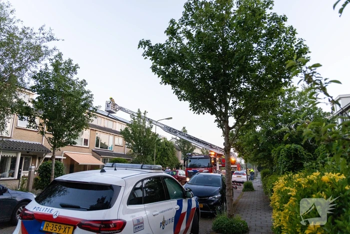 Enorme schade na explosie in woning