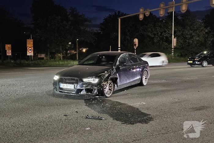 Motorrijder gewond bij aanrijding