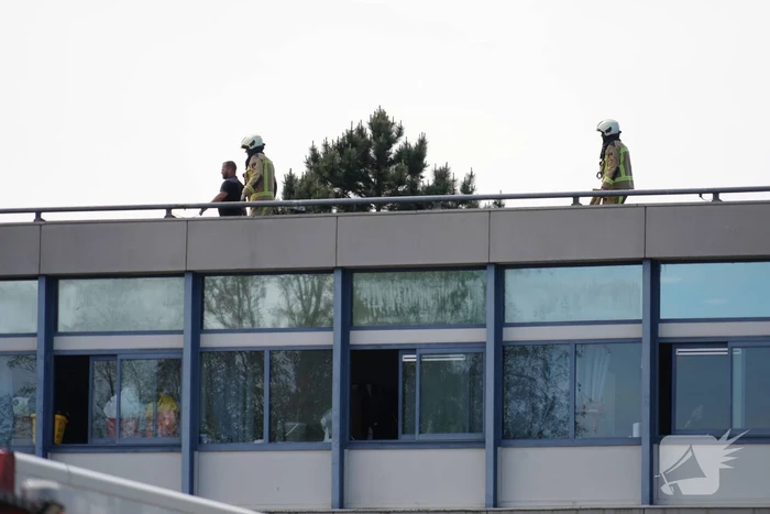 Ontruiming van AZC na brand in keuken