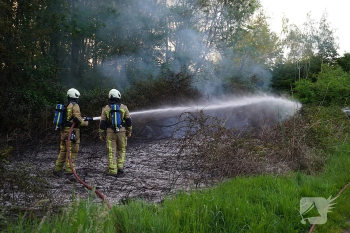 Tientallen vierkante meters natuurgebied verwoest door Brand