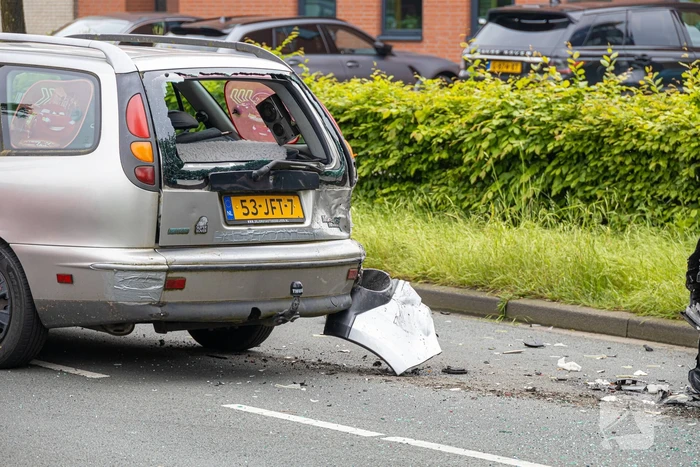 Flinke schade bij kop-staartbotsing