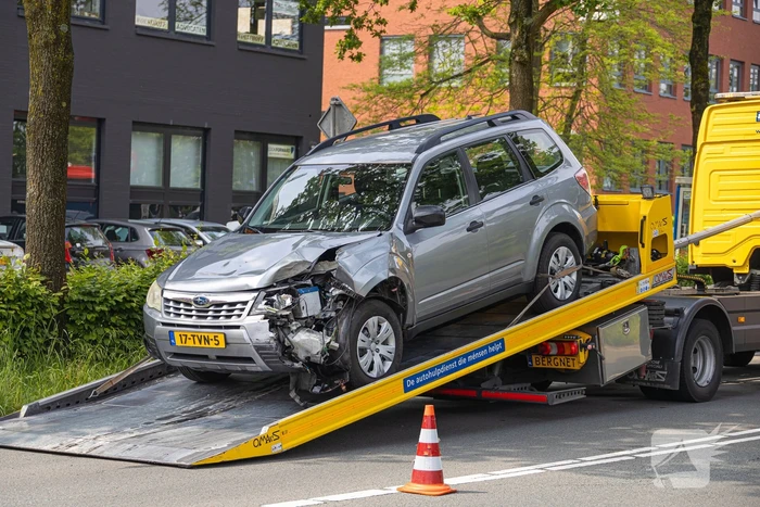 Flinke schade bij kop-staartbotsing