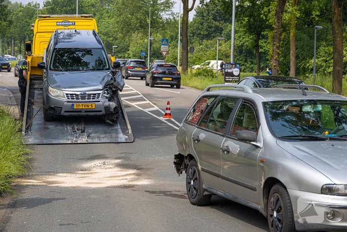 Flinke schade bij kop-staartbotsing
