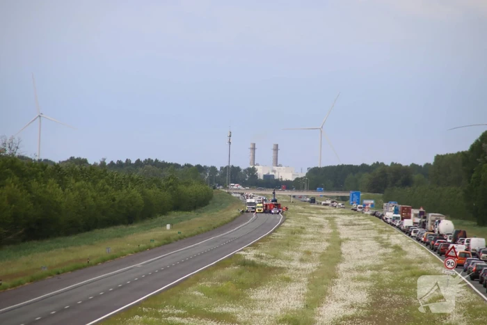 ongeval rijksweg a6 r 81,7 lelystad