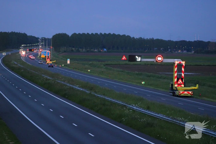 Tunnel afgesloten wegens spoedreparatie