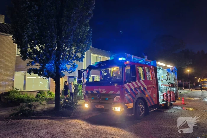 Keukenbrand snel onder controle