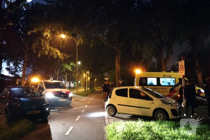 Persoon gewond bij aanrijding met scooter