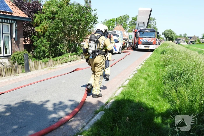 Twee voertuigen afgebrand tijdens werkzaamheden