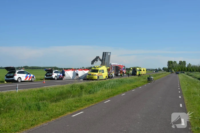 ongeval hemmemaweg - n383 10,9 st.-annaparochie