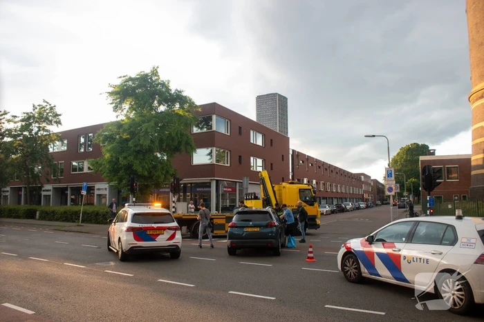 Fikse schade bij frontale aanrijding op kruising