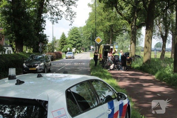 Gewonde bij botsing tussen fietsers