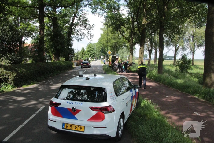 Gewonde bij botsing tussen fietsers