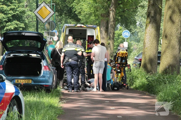 Gewonde bij botsing tussen fietsers