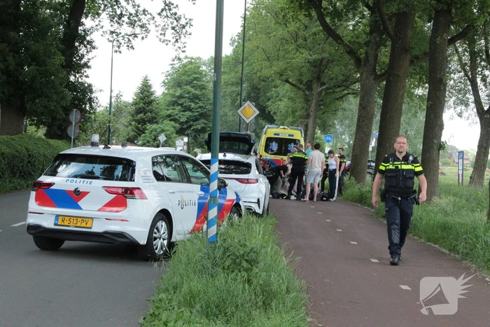 Gewonde bij botsing tussen fietsers