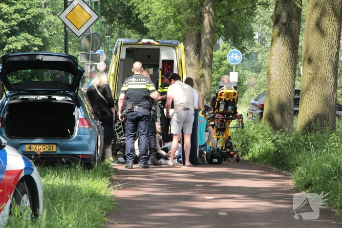 Gewonde bij botsing tussen fietsers