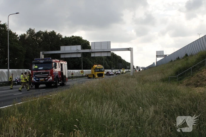 Meerdere gewonden na botsing tussen auto's op afrit