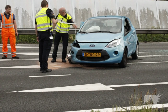 Meerdere gewonden na botsing tussen auto's op afrit