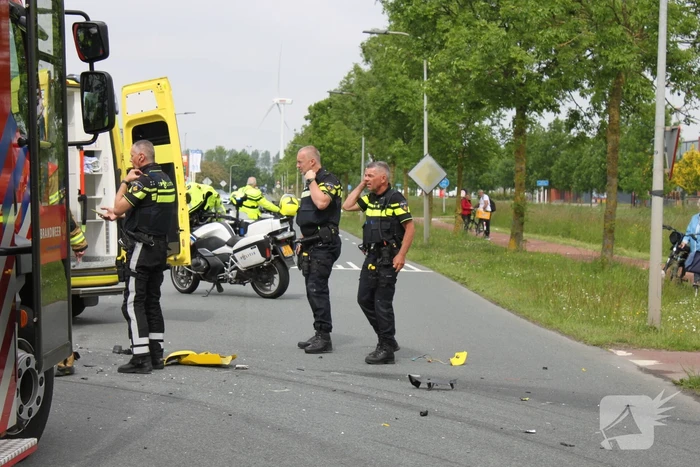 Motorrijder overleden na botsing met auto