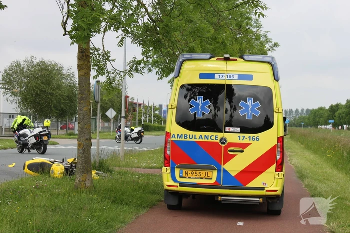 Motorrijder overleden na botsing met auto