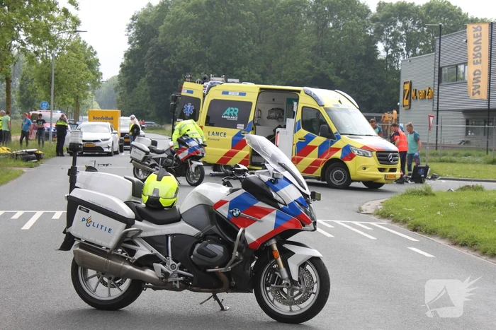 Motorrijder overleden na botsing met auto