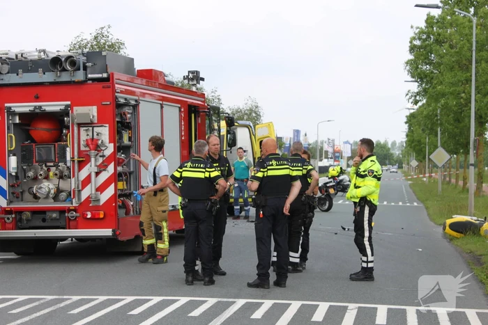Motorrijder overleden na botsing met auto