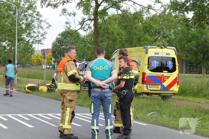 Motorrijder overleden na botsing met auto