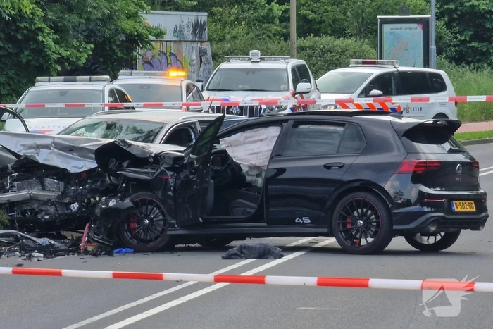 Ravage na frontale aanrijding