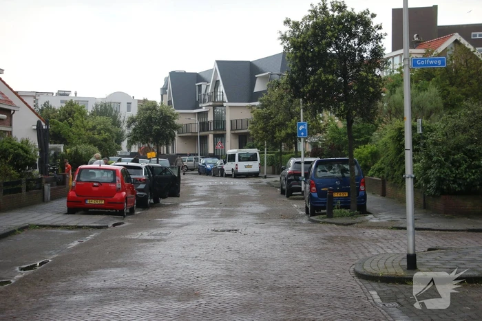 Stroomuitval en overstromingen door hevige regenval